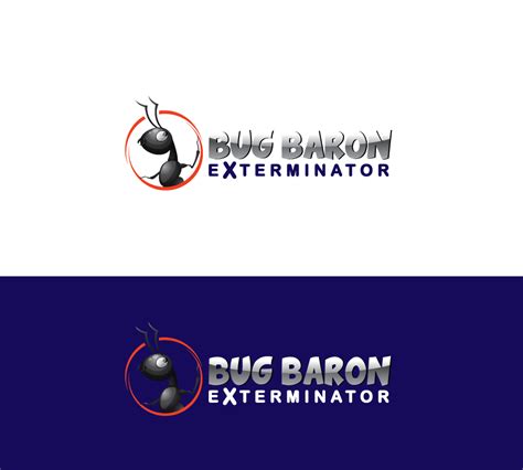 Colorful, Bold, Exterminator Logo Design for Bug Baron Exterminator by ...