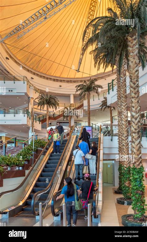 Entrance to the City Center Mall Doha, a large shopping mall in ...