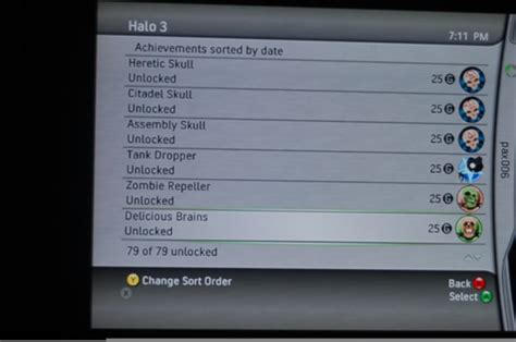 Rumor: New Halo 3 Achievements Leaked? - Gematsu