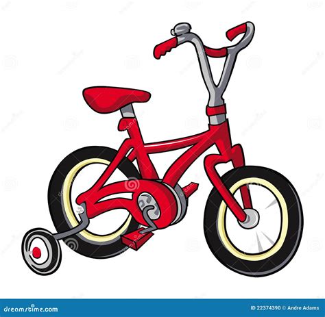 Rouge de vélo illustration de vecteur. Illustration du jeunesse - 22374390