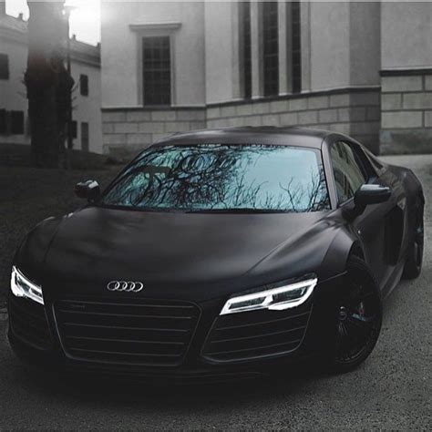 @onlyforluxury on Instagram: “Matte Black Audi R8 | Photo via ...