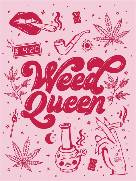 Weed Girl Wallpaper