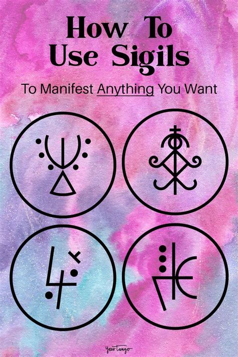 How To Use Sigils To Manifest Anything You Want | Sigil magic, Healing ...