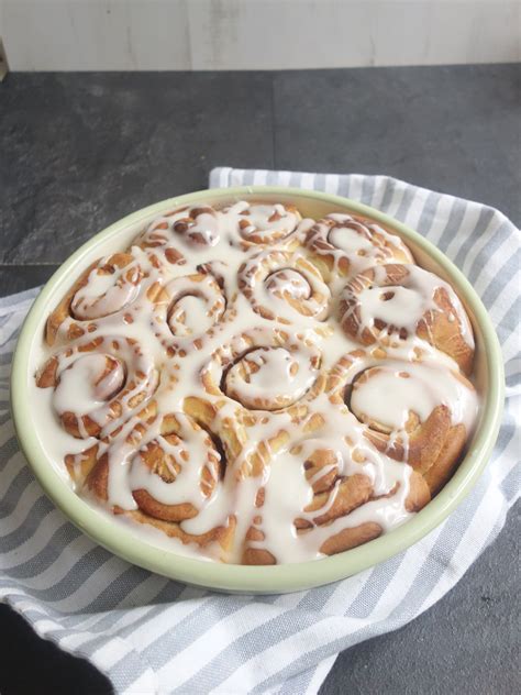 Homemade Cinnamon Rolls - A Dash of Ginger