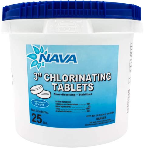 Pool chlorine tablets - ladertickets