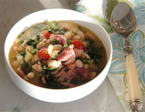 White Bean and Smoked Turkey Kale Soup - Pamela's Gluten Free and ...