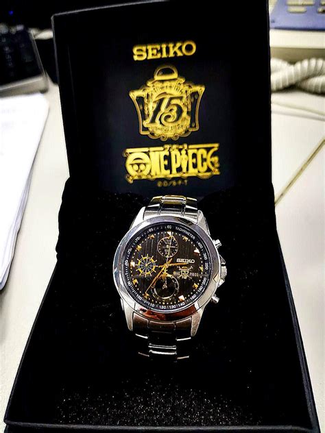 Limited Edition Seiko ONE PIECE 15th Anniversary Official Chronograph ...