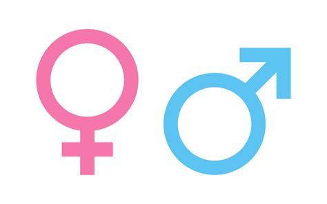 Male and female gender symbol icon illustration 4581255 Vector Art at ...