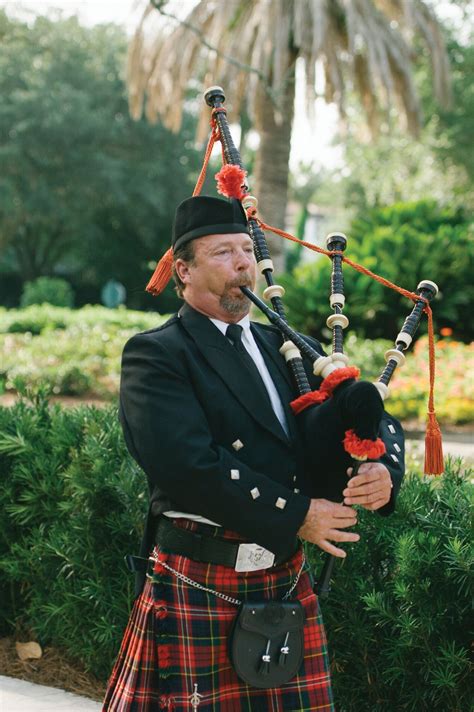 Traditional Scottish Bagpipe Player Recessional Music