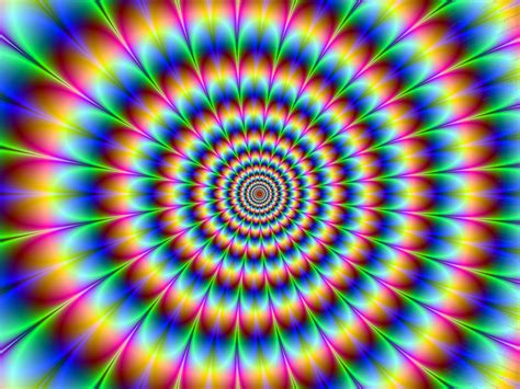 🔥 Free Download Rainbow Optical Illusion Wallpaper by @amberfoster ...