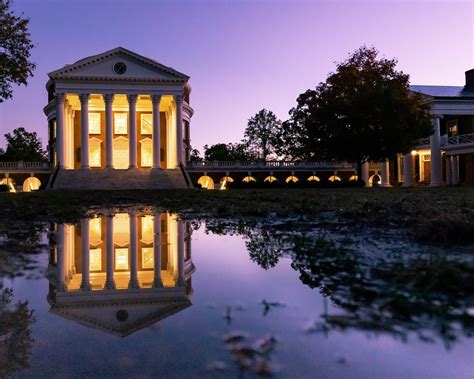 UVA Rotunda Reflections Picture Rotunda Photo University - Etsy