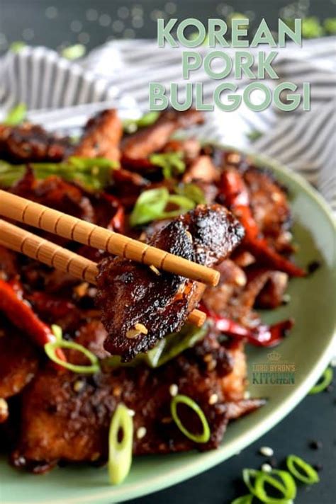 Korean Pork Bulgogi - Lord Byron's Kitchen