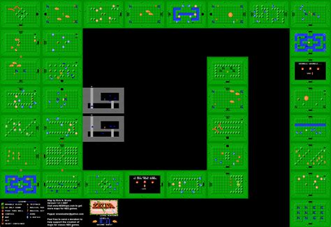 The Legend of Zelda - Level 8 Quest 2 Map