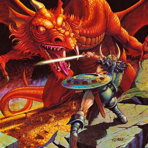 Vintage RPG | Dungeons and dragons art, Dungeons and dragons, Dragon art