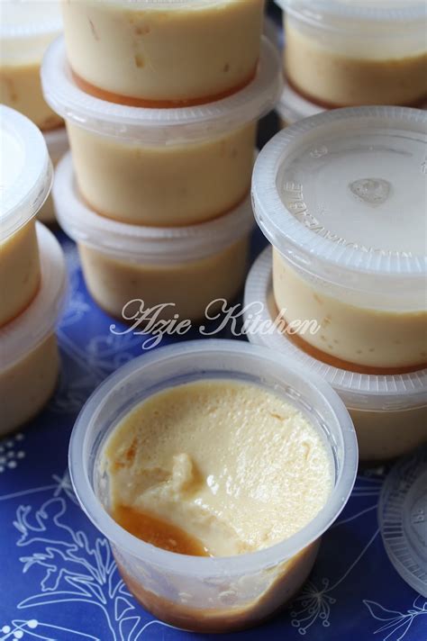 Puding Karamel - Resepi II - Azie Kitchen