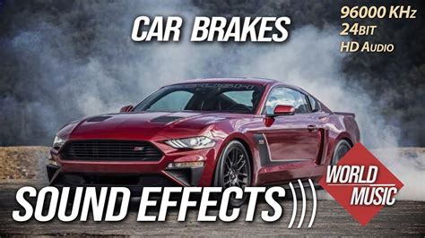 Car Brakes Sound Effects HD - YouTube