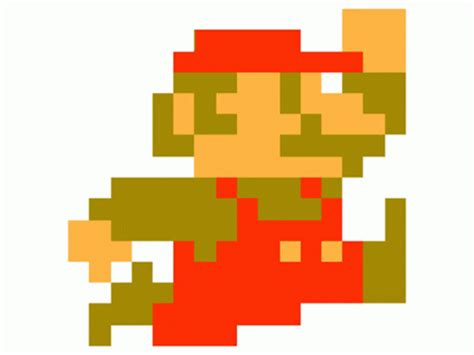 Mario Dance 8 Bit Gif