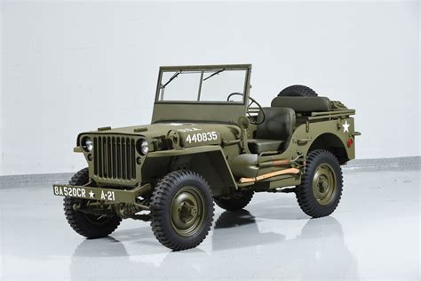 1941 Jeep WILLYS MB Military | Motorcar Classics | Exotic and Classic ...