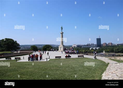 Pobednik monument, Belgrade - Serbia Stock Photo - Alamy