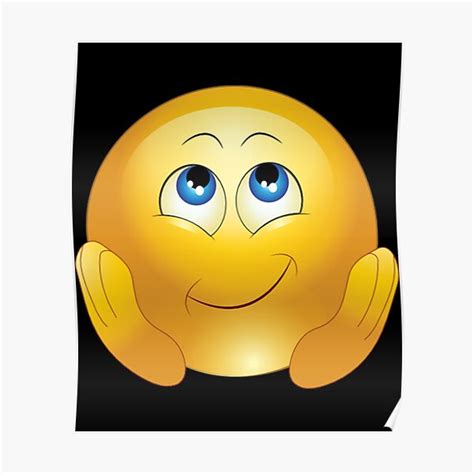 "longing emoji Essential " Poster for Sale by kappekrentzo | Redbubble