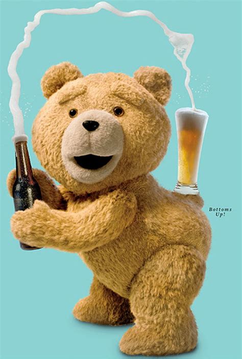 Bottoms Up (Ted 2)Illoura2015 | Ted bear, Ted bear movie, Ted bear funny