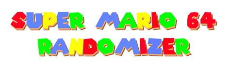 Super Mario 64 Logo Transparent Images PNG - PNG Mart