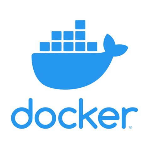 Docker full logo transparent PNG - StickPNG