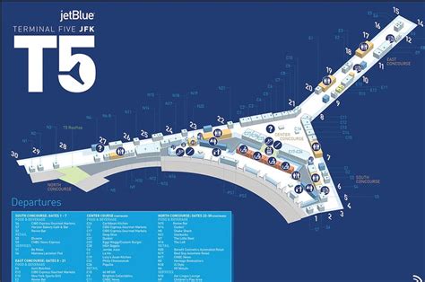 Jetblue Jfk Terminal Map | Images and Photos finder