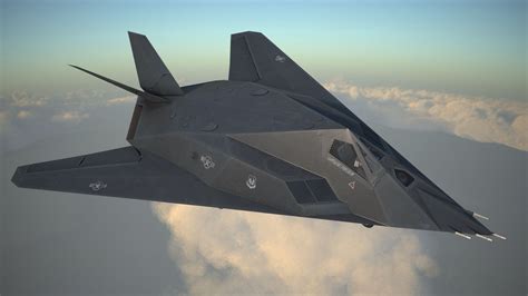 Lockheed F-117 Nighthawk 3D Model $199 - .3ds .c4d .fbx .lwo .max .obj ...