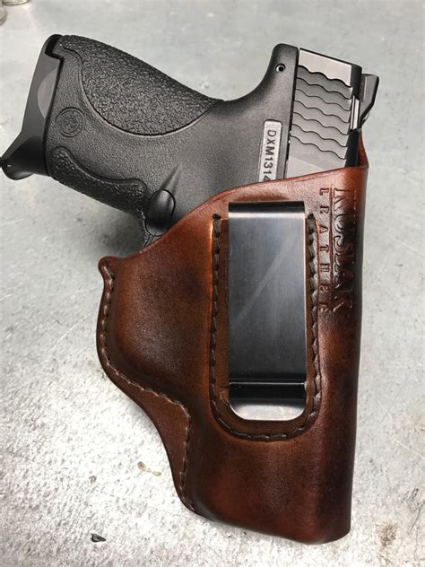 Glock 19 Gen 5 Leather IWB Holster – Kusiak Leather