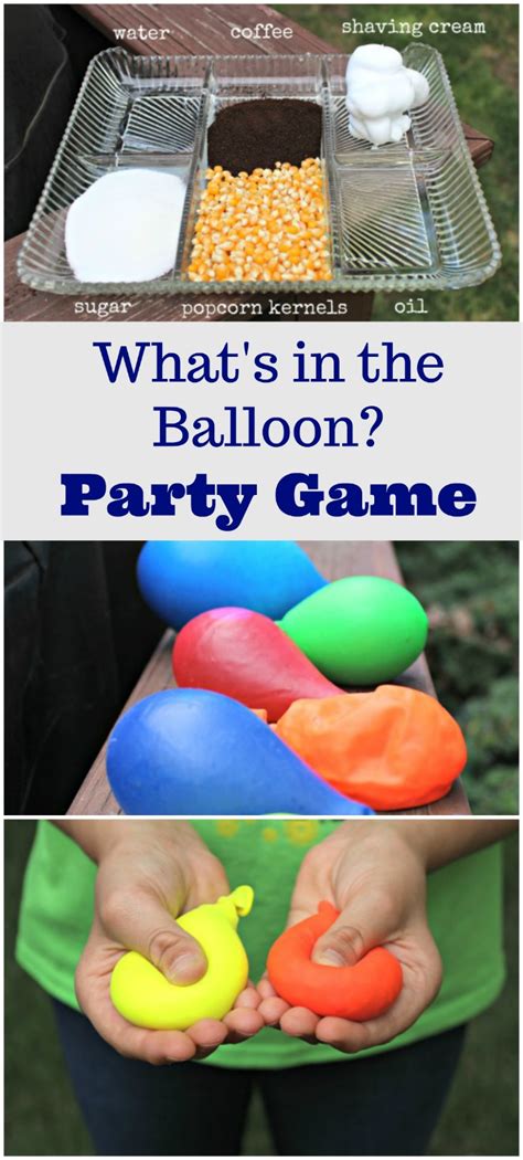 Fun Party Games: Guess What's in the Balloon - Edventures with Kids