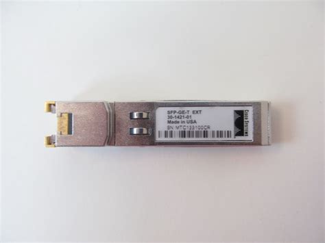 Cisco SFP-GE-T 1Port Copper Gigabit Ethernet Transceiver 1000Base