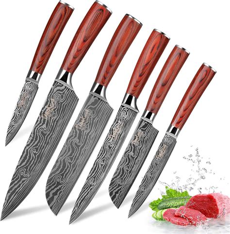 Kitchen Knife Sets, FineTool Professional Chef Knives Set Japanese ...