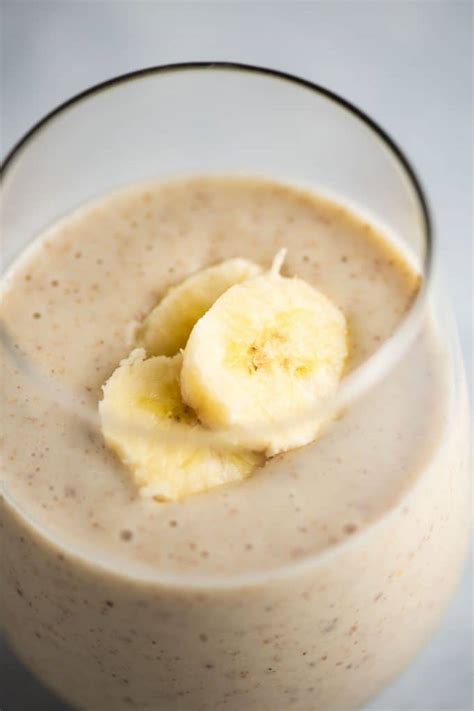 The Best Banana Smoothie Recipe - Build Your Bite