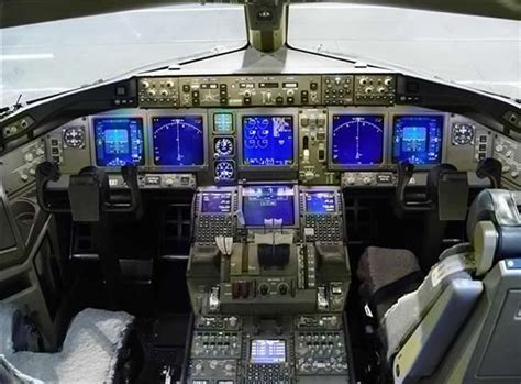 Cool Jet Airlines: Boeing 787 cockpit