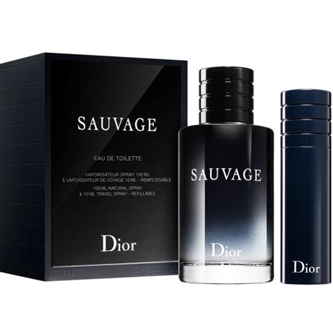 Dior Sauvage Set (EDT 100ml + EDT 10ml) for Men | Venera Cosmetics