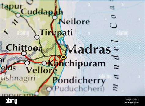 Madras In India Map | Map Of Beacon