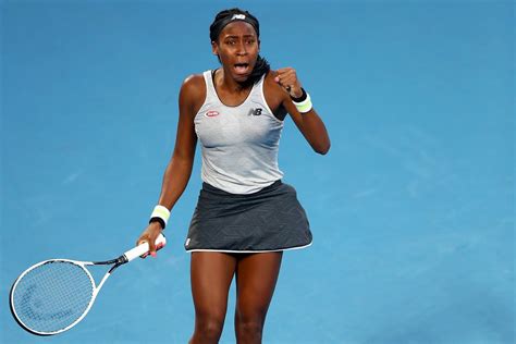 Coco Gauff unfazed in her 2020 Australian Open win over Naomi Osaka ...