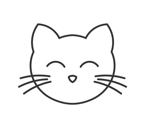 41+ Thousand Cat Face Outline Royalty-Free Images, Stock Photos ...