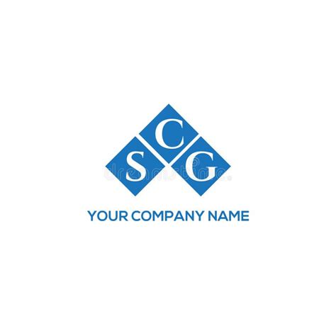 SCG Letter Logo Design on BLACK Background. SCG Creative Initials ...