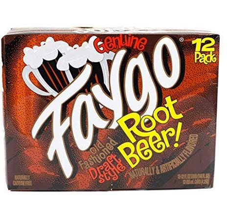 FAYGO ROOT BEER CAN 24CT - Gold Star Distribution Inc