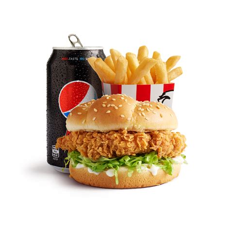 Zinger® Burger Combo | Burgers | KFC Menu