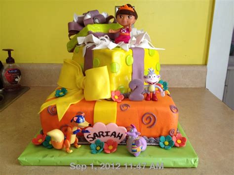 Dora Birthday Cake - CakeCentral.com