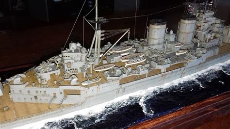 HMS Hood Battleship -- Plastic Model Military Ship Kit -- 1/350 Scale ...