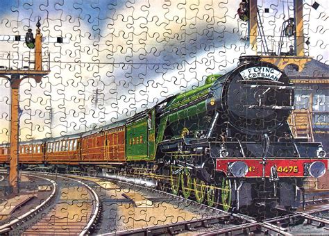 STEAM TRAINS AND JIGSAW PUZZLES: Three from Victory