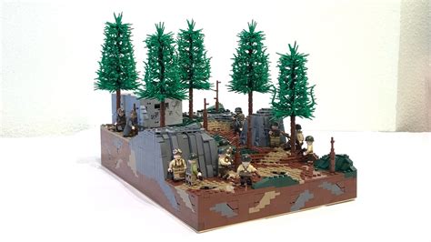 TIMELAPSE: LEGO WW2 Moc - Battle of Hürtgen Forest: November 1944 ...