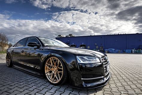 Przedni Splitter / dokładka ABS (v.1) - Audi S8 D4 2013- - MAPET-TUNING