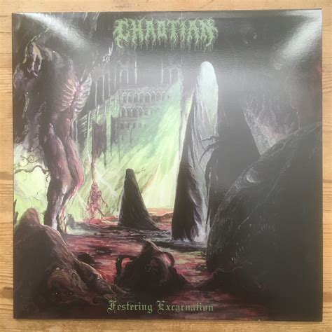 Chaotian - "Festering Excarnation" LP (Orange vinyl) — Extremely Rotten ...