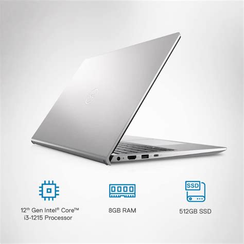 Dell Inspiron 3520 (Intel Core i3 12th Gen, 8GB RAM, 512GB SSD, 15.6 ...