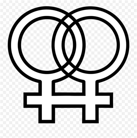 Linked Female Symbols - Gender Symbol Emoji,What Is The Meaning Of ...